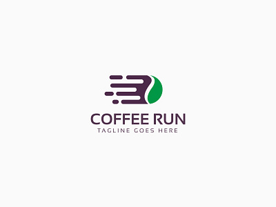 Coffee Running Logo