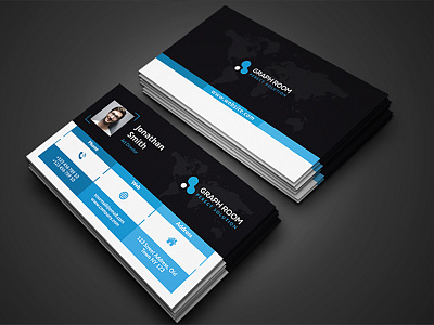 Smart Business Card business card corporate creative official print professional smart template