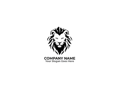 Lion Logo Editable Template animal business creative lion logo