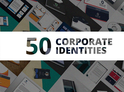 50 Corporate Identities with Extended License 300dpi bundle cmyk corporate deal identity print