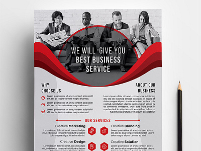 Corporate Business Flyer advertise business corporate flyer multipurpose print