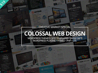 Colossal Web Design Bundle