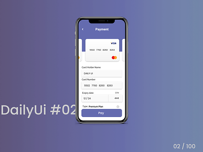 Credit Card Checkout #Dailyui #02 creditcard dailyui payment ui ux