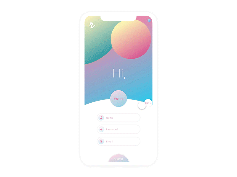 Day01 Sign In adobexd daily 100 challenge sign up signup userinterface xd xd design