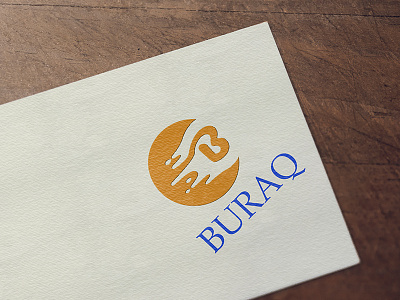 Buraq Logo buisness card mockup logo mockup design typography