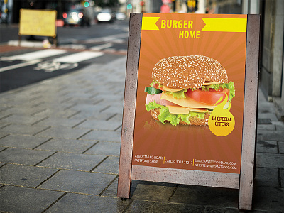 Burger Home Flyer