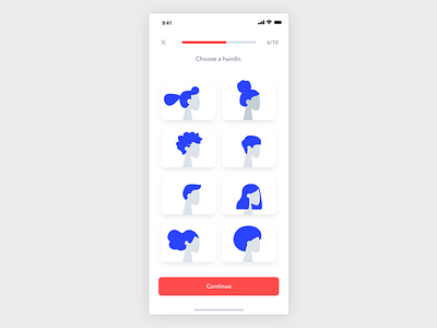 Select person avatar interface app branding design icon illustration lettering ui