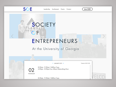 Society of Entrepreneurs Website