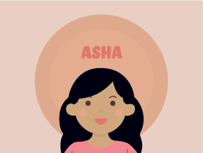 Asha childrens book illustration indian american