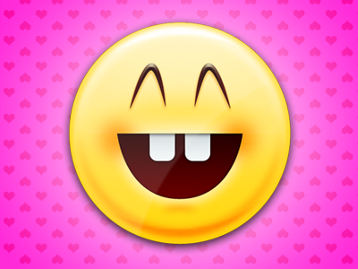 The smiley 365psd icon pink psd smiley yellow