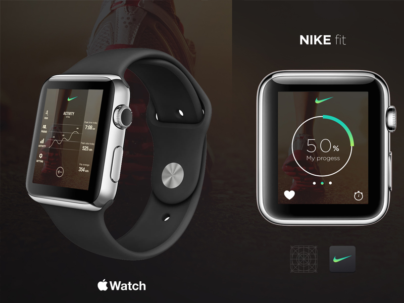 WATCH Nike Running App Concept by Alex Mercado on Dribbble