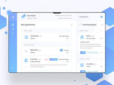 Doctor's appointments web app