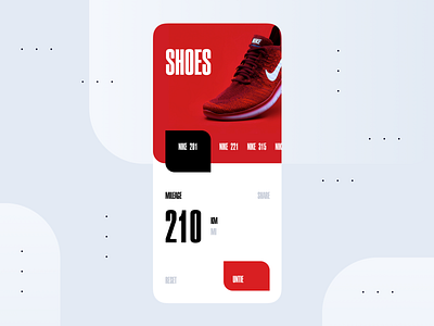 Self-tying shoes mobile app app design flat icon ios ix mobile ui uiux ux