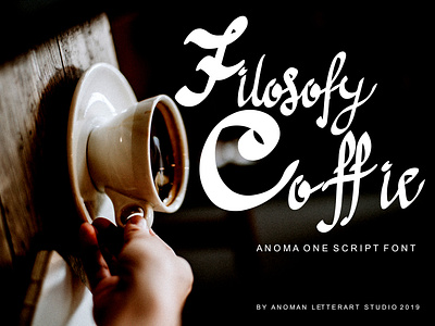 Filosofy Coffie caligraphy flyer design font font design letter lettering signature typogaphy victoria wedding wedding card