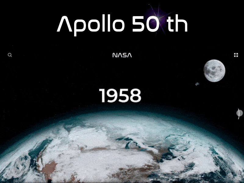 Project NASA dataviz 50th annniversary