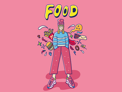 food design illustration ui 应用 插画练习