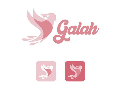 Gallah Bird app bird illustration bird logo branding design icon illustration logo minimal vector