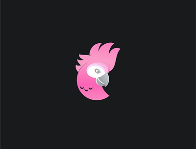 Cockatoo Logo bird illustration bird logo branding cockatoo design illustration logo