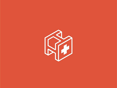 Health Box Logo app branding design flat health health app icon illustration logo minimal vector