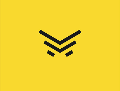 M Logo app branding design flat icon illustration logo m logo minimal vector