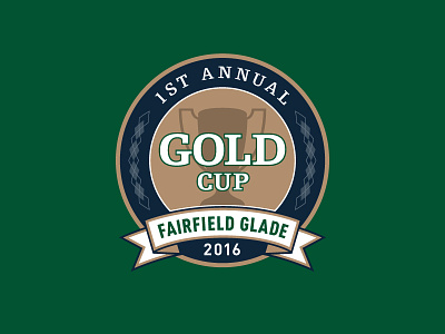 GOLD Cup golf tournament logo