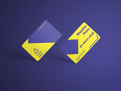 Travel Chief - Business Card branding design illustration