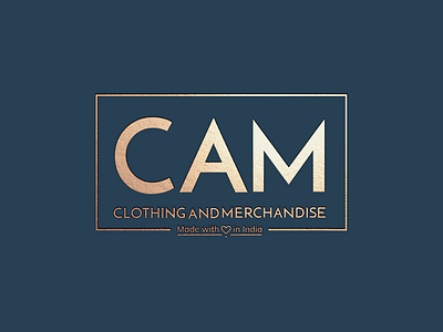 CAM Logo branding design logo