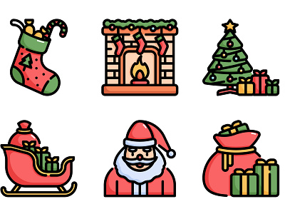 Christmas Icon christmas icon icon design iconography icons vector