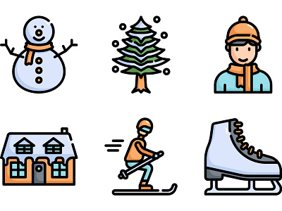 Winter Icon icon icon design icon set icondesign iconography illustration vector winter