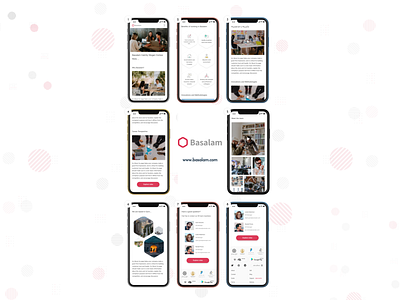 Basalam Recruitment Page Mobile Design