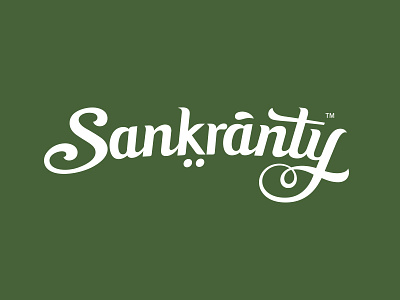 Sankranty branding design logo