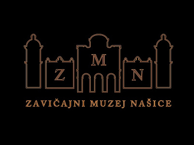 ZMN identity logo logotype museum museum logo