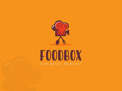 Foodbox icon logo vector