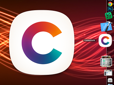 Capppture OSX Dock Icon app apple dock icon ios logo mac osx
