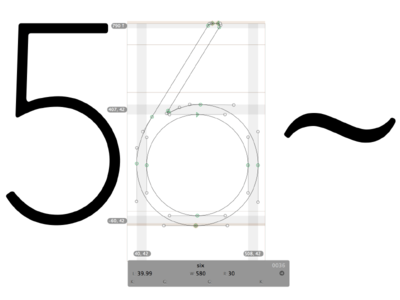 Coiney Numeral Font
