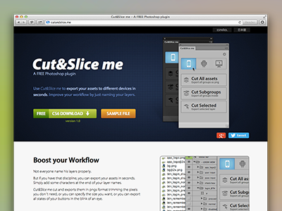 Cut&Slice me - Web
