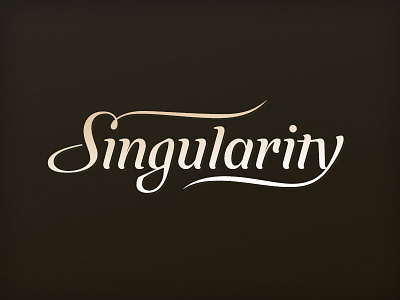 Singularity logo rev2 lettering logo singularity