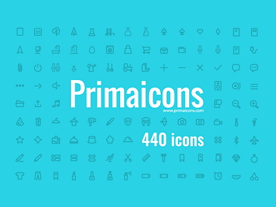 Primaicons Icon Set