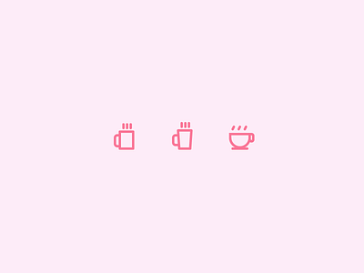 Outline icons Day 21 - Cup 24px cup hot icon illustrator outline vector