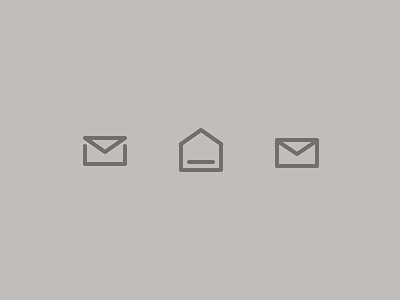 Outline icons Day 36 - Mail 24px icon illustrator mail outline vector