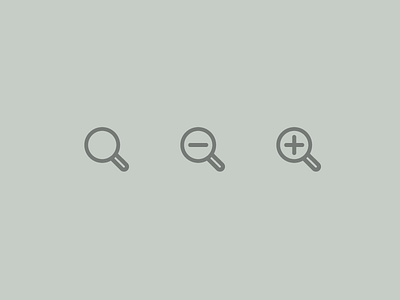 Outline icons Day 43 - Magnifier