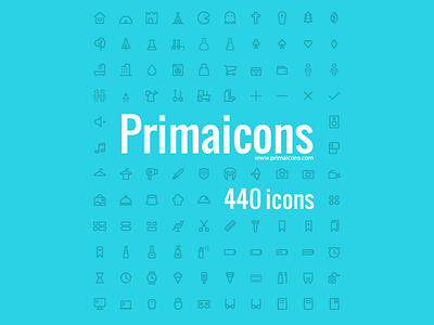 Primaicons android icons icon icon set icons ios icons line icons outline icons pixel perfect icons ui icons vector