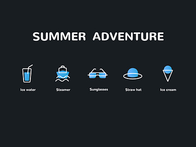 Summer icon ui 图标