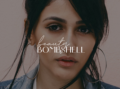 Beauty Bombshell branding identity identity branding logo logo design