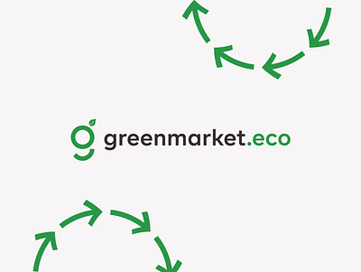 GreenMarket.eco branding design identity branding identity design logo