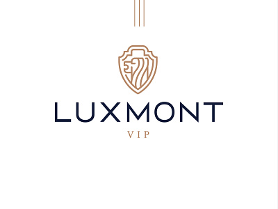 Luxmont VIP branding design identity identity branding identity design logo