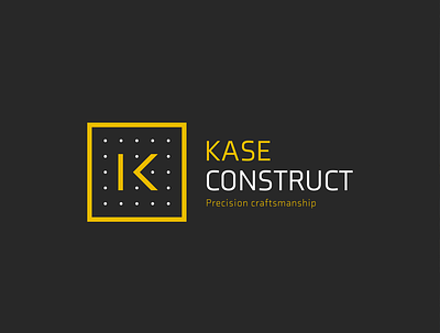 KASE CONSTUCT branding identity branding identity design logo logo design
