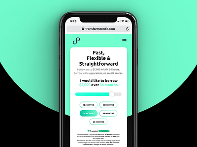 Transform Credit | Brand & Web Concept