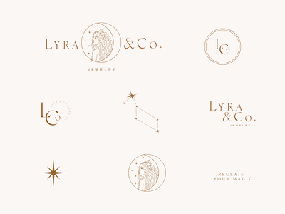 Lyra Co jewelry Branding Elements