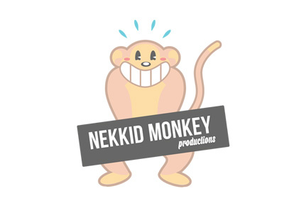Nekkid Monkey Icon cartoon fun icon illustration monkey